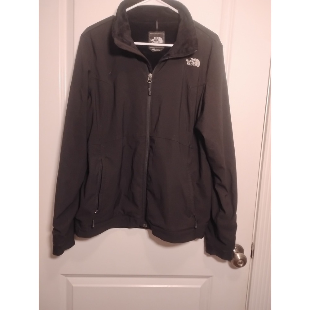 The North Face A6EF Apex Chromium Thermal Jacket Womens XL Black Lined